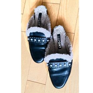 Black Pearl Slip On Flats